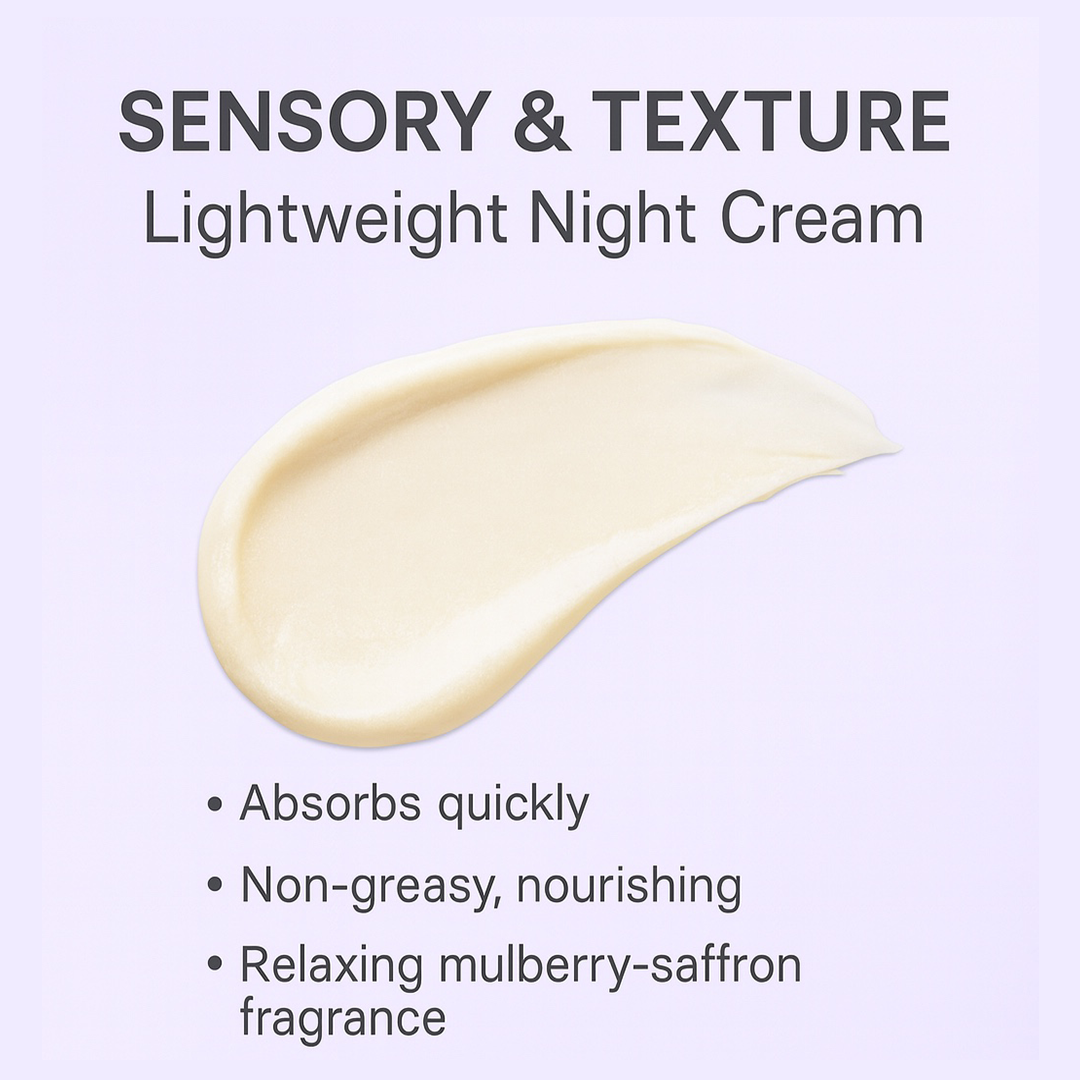 Glowing Night Cream - Mulberry