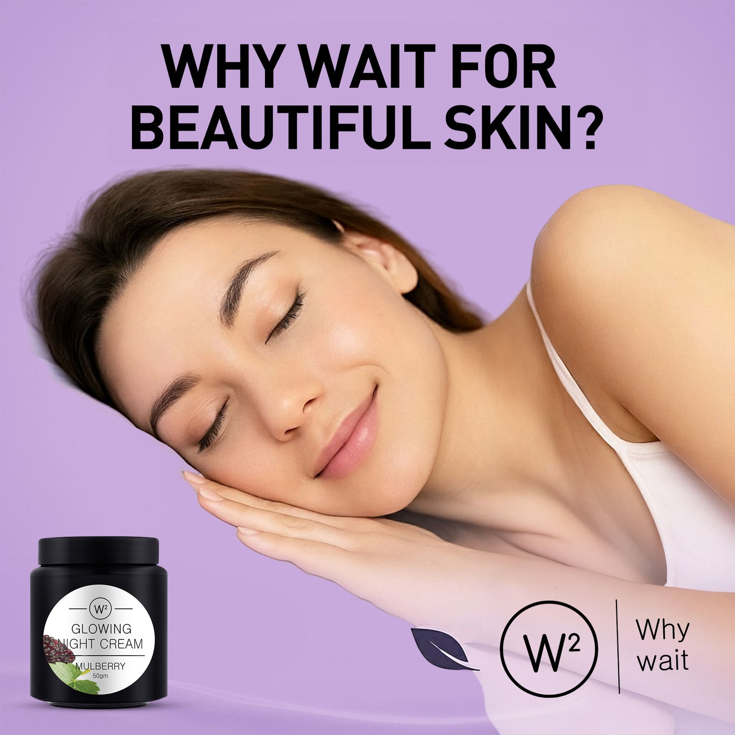 Glowing Night Cream - Mulberry