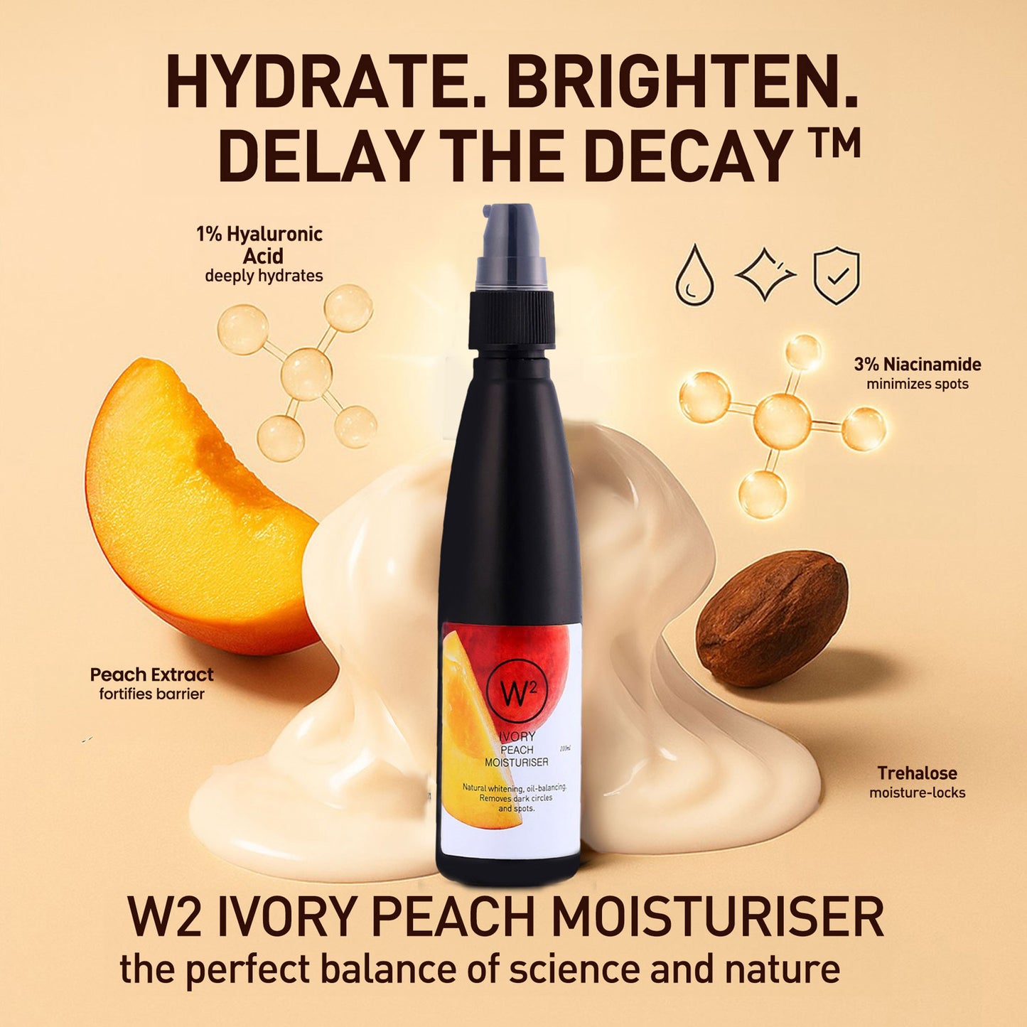 Ivory Peach Moisturizer