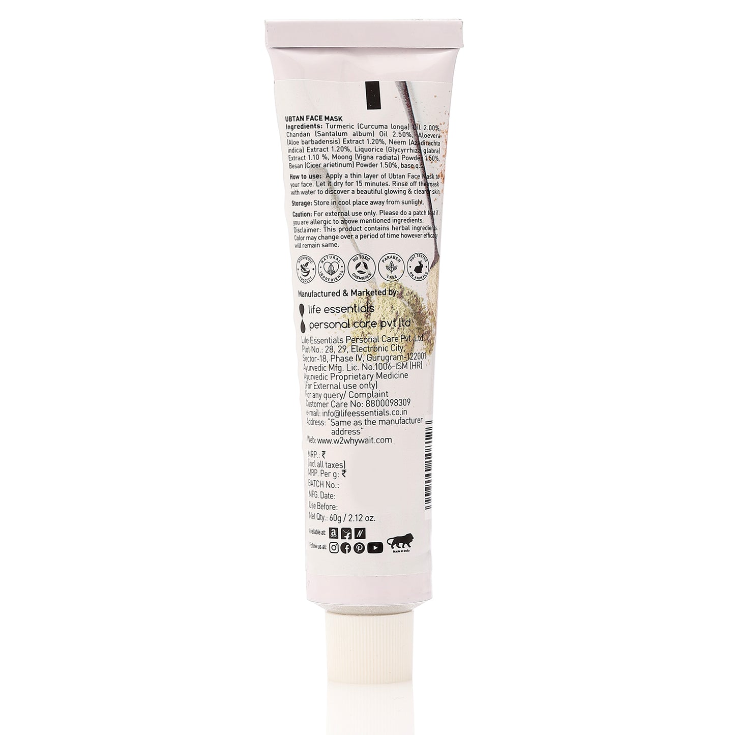 Ubtan Face Mask