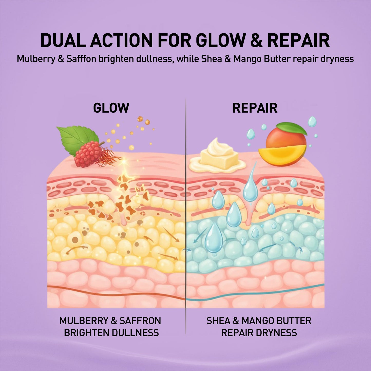 Glowing Night Cream - Mulberry