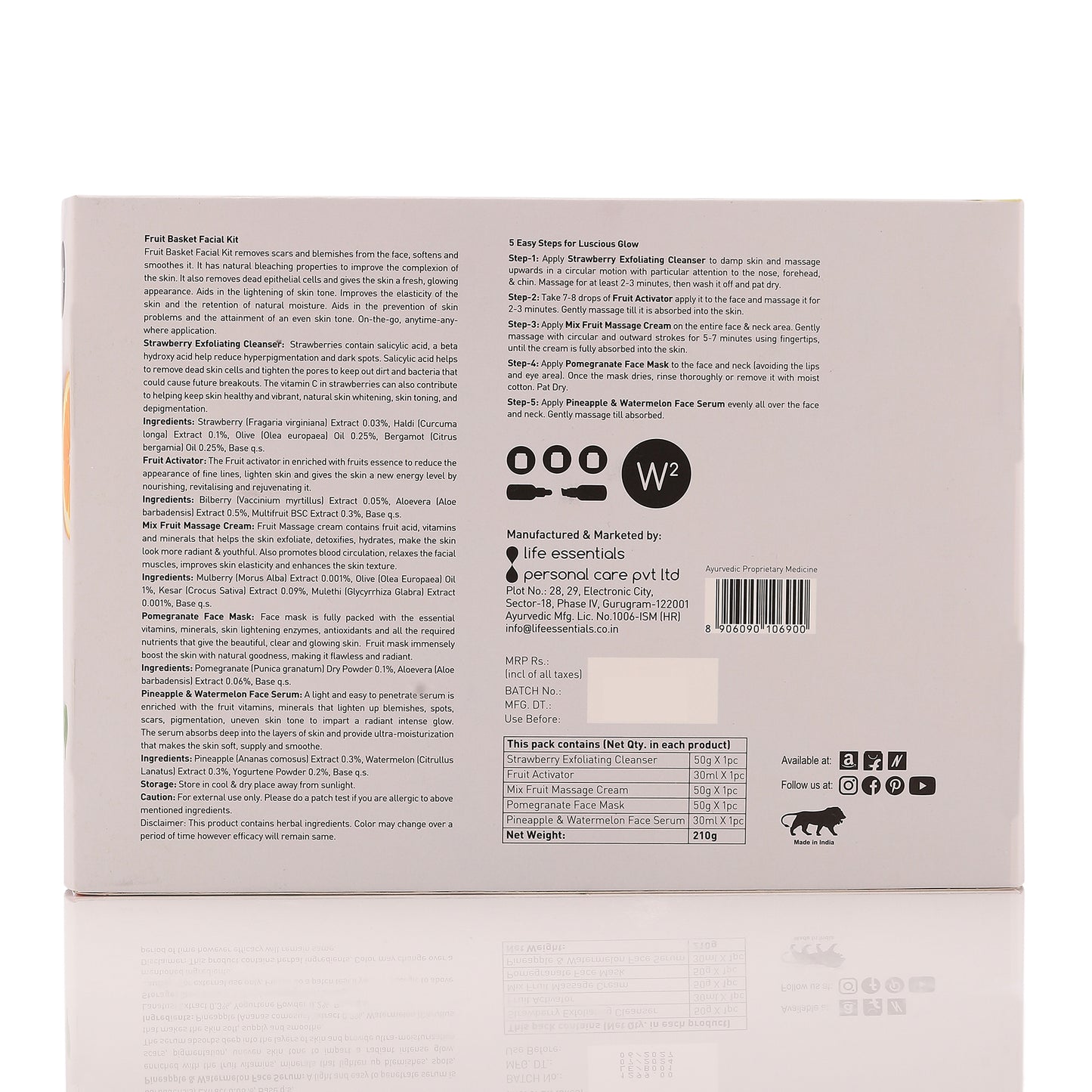 Fruit Basket Facial Kit