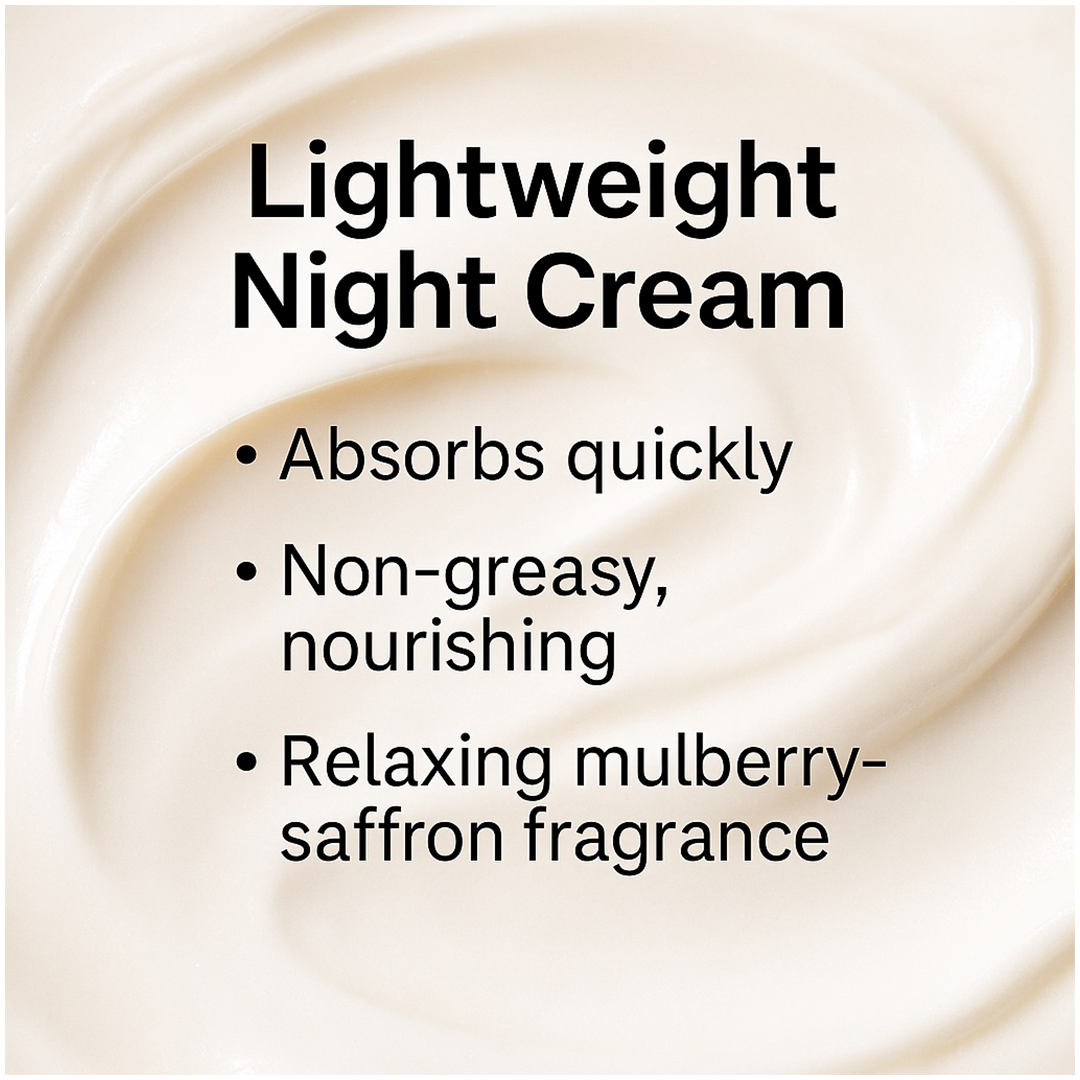 Glowing Night Cream - Mulberry