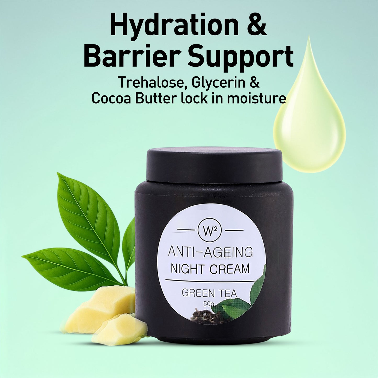 Anti Aging-Night Cream - Green Tea