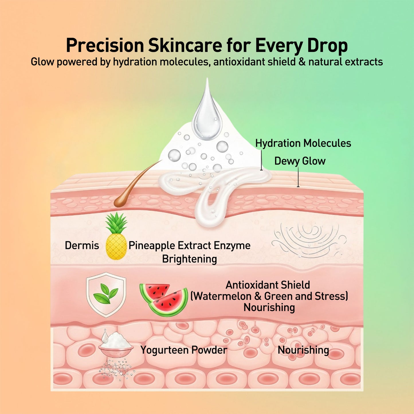 Insta Glow Serum (Pineapple & Water Melon)