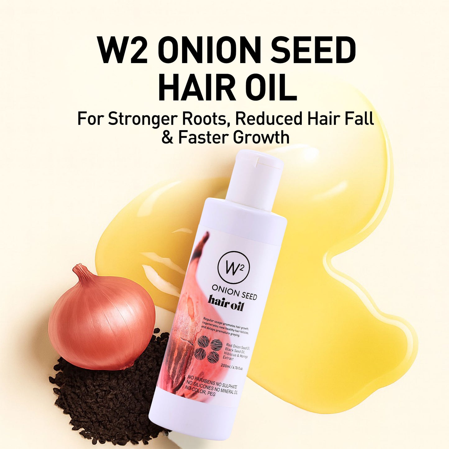 Onion Seed Hair Oil