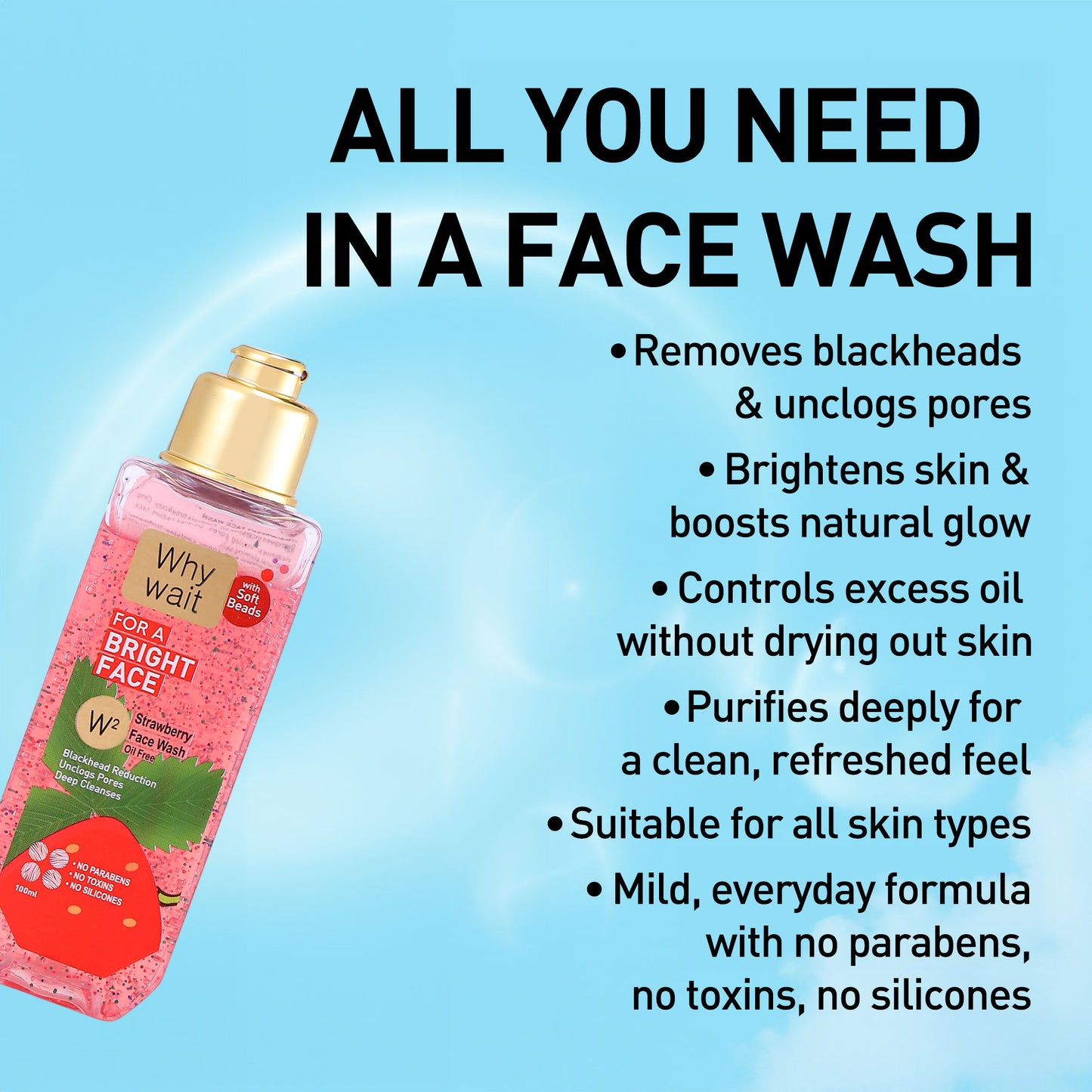 STRAWBERRY FACE WASH-100ml