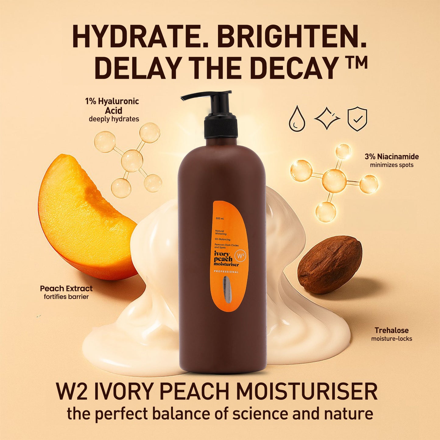 Ivory Peach Moisturizer