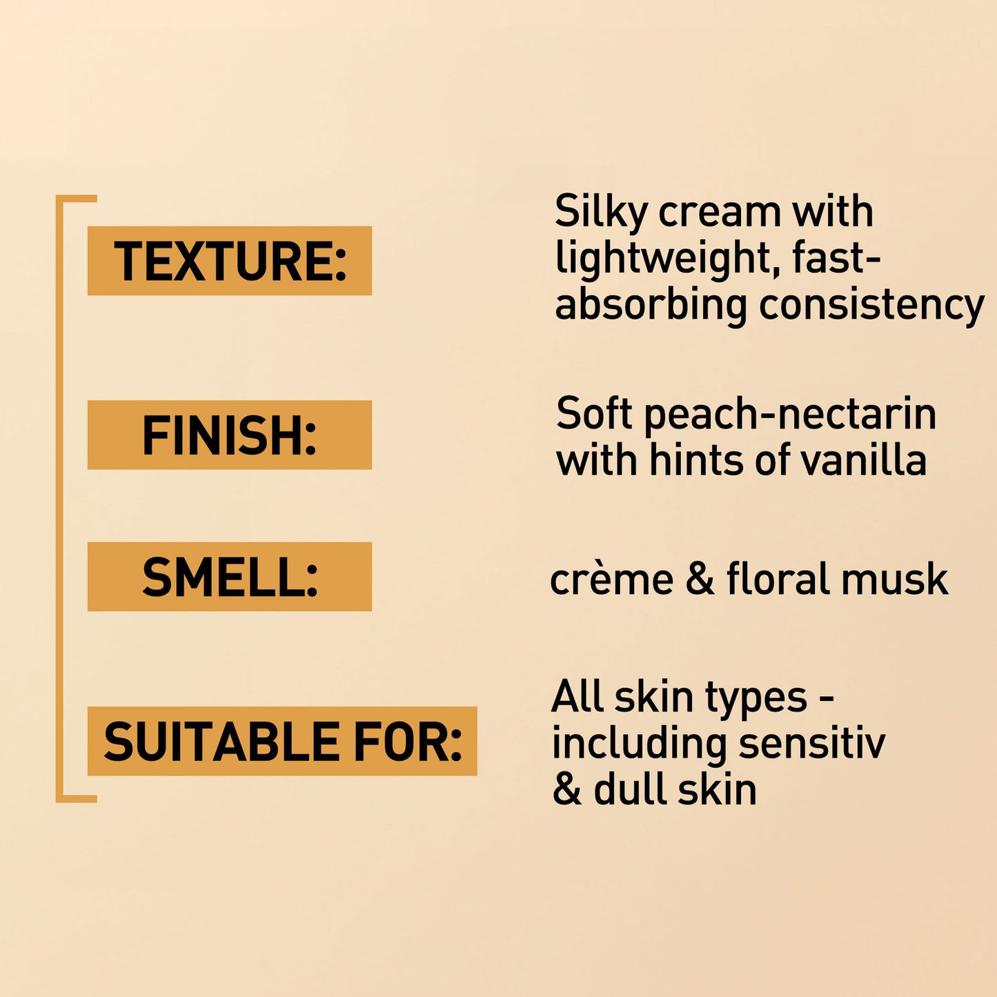 Ivory Peach Moisturizer