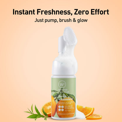 Orange Foaming Face wash