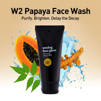 Papaya and Grape Seed Face Wash
