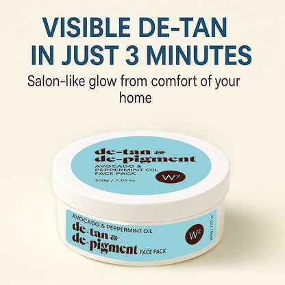 D Tan Face Pack