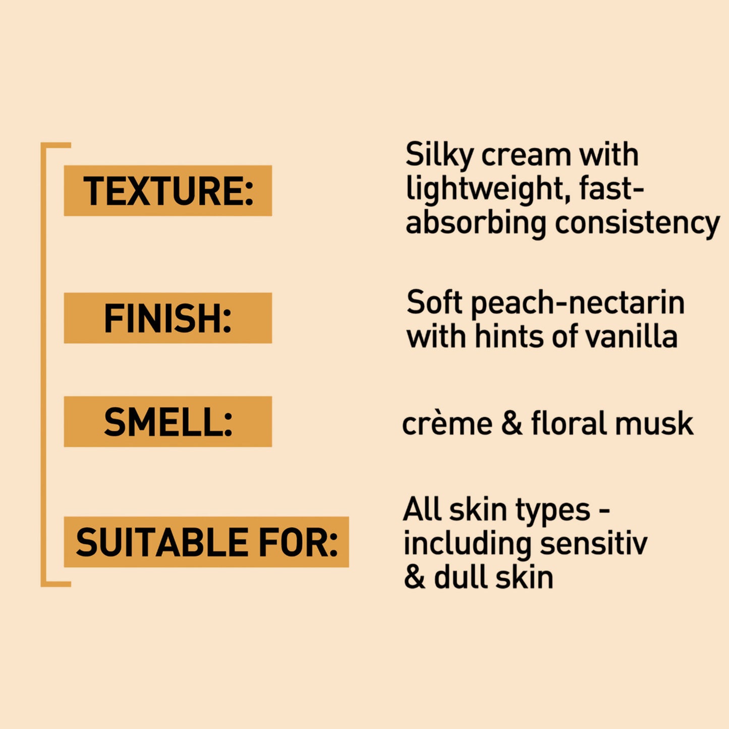 Ivory Peach Moisturizer