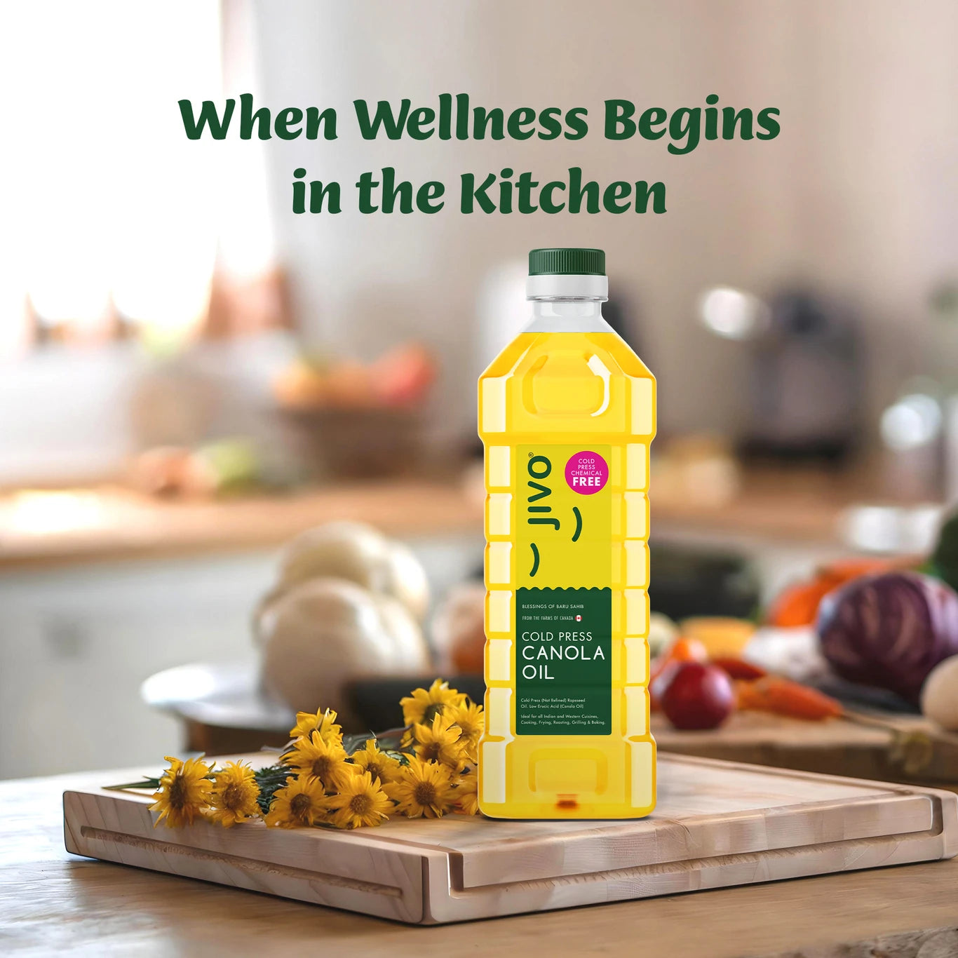 JIVO Cold Press Canola Oil
