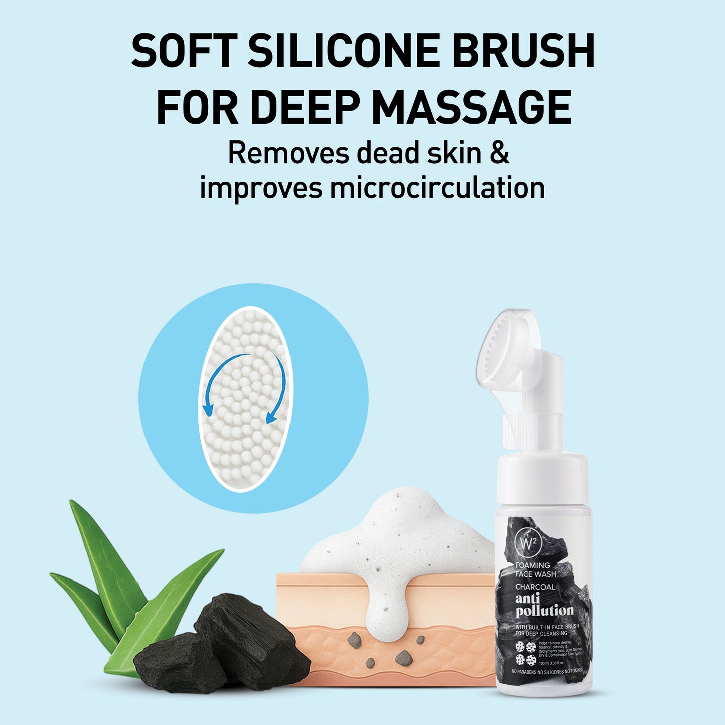 Charcoal Foaming Face Wash