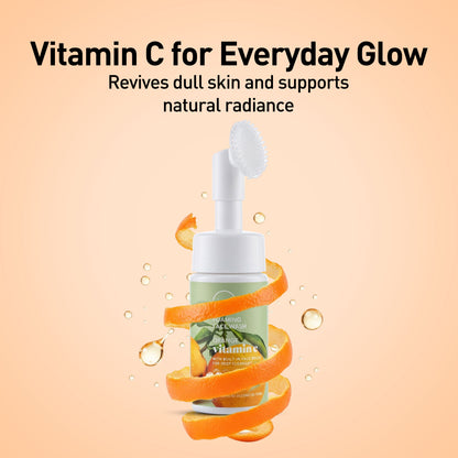 Orange Foaming Face wash