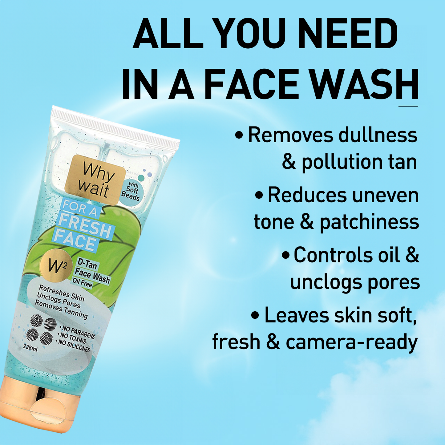 D Tan Face Wash