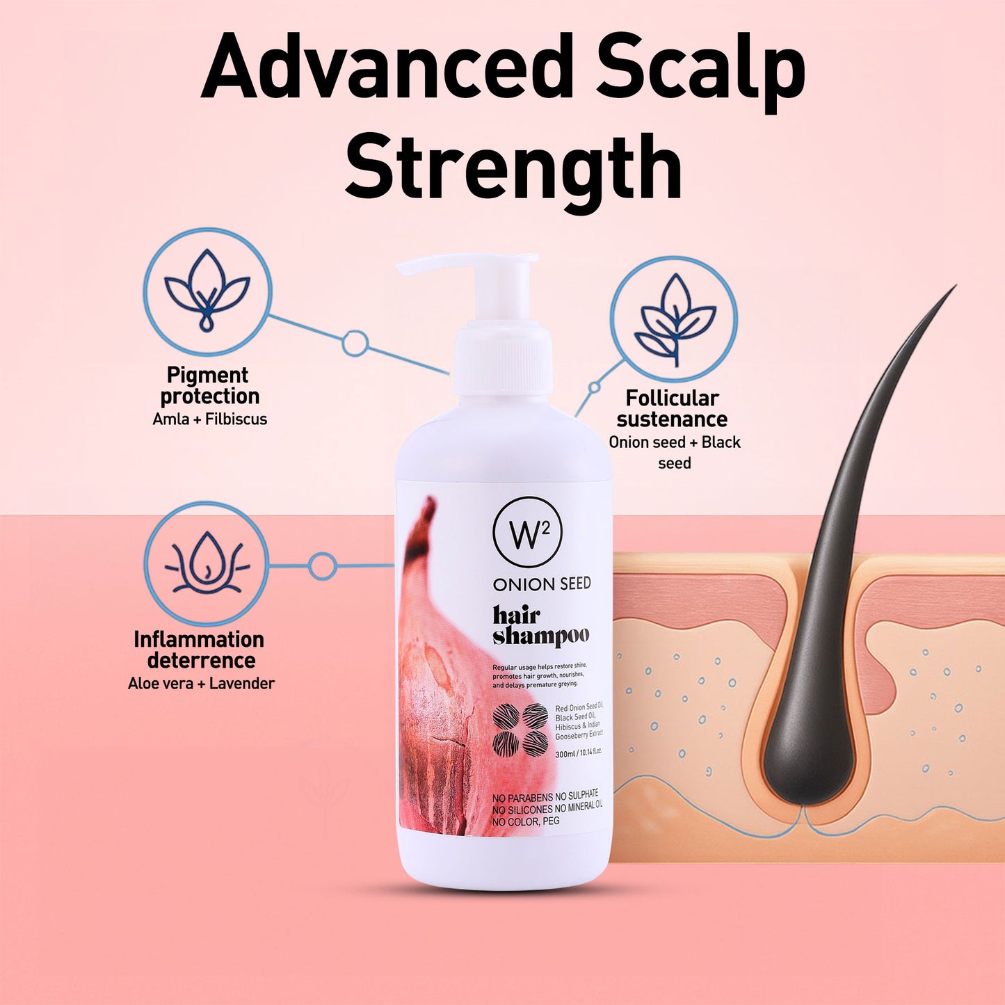 Onion Seed Hair Shampoo