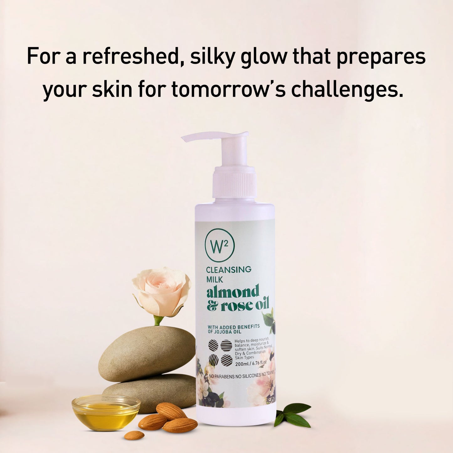 Almond & Rose Cleansing Milk