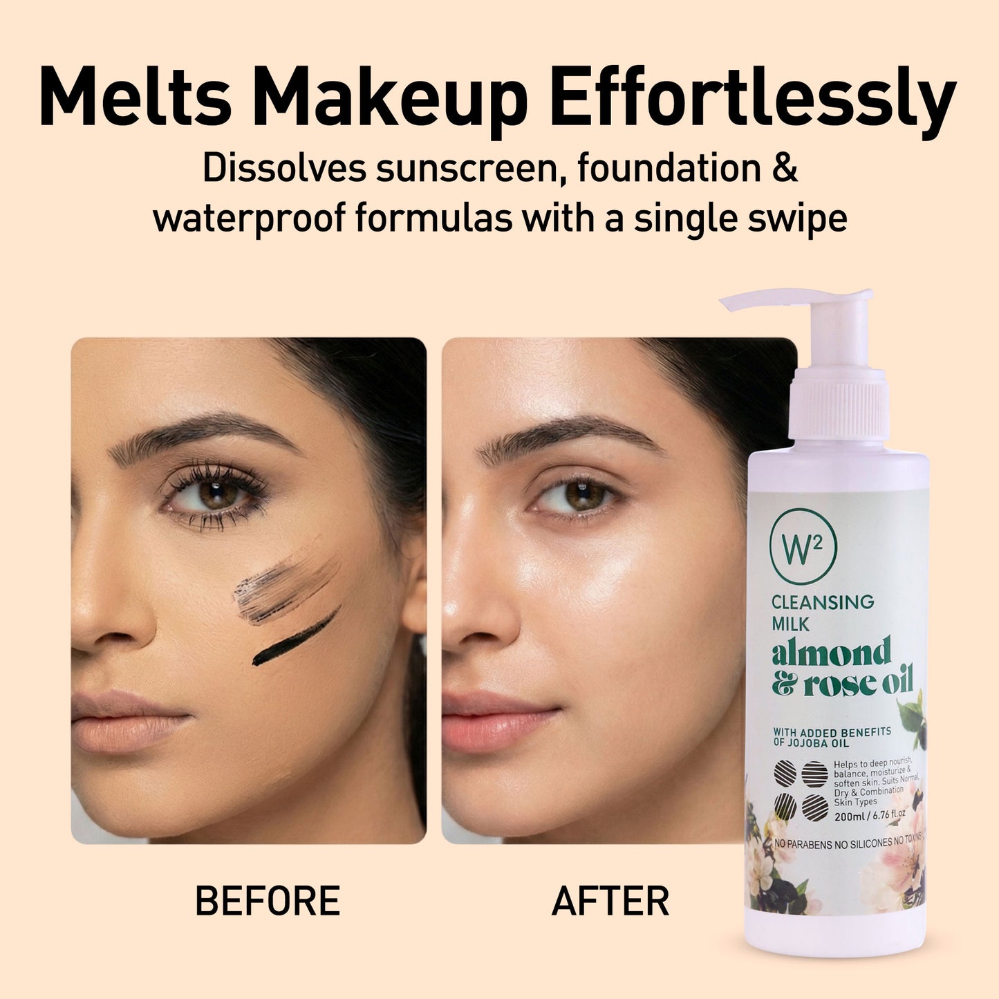 Almond & Rose Cleansing Milk