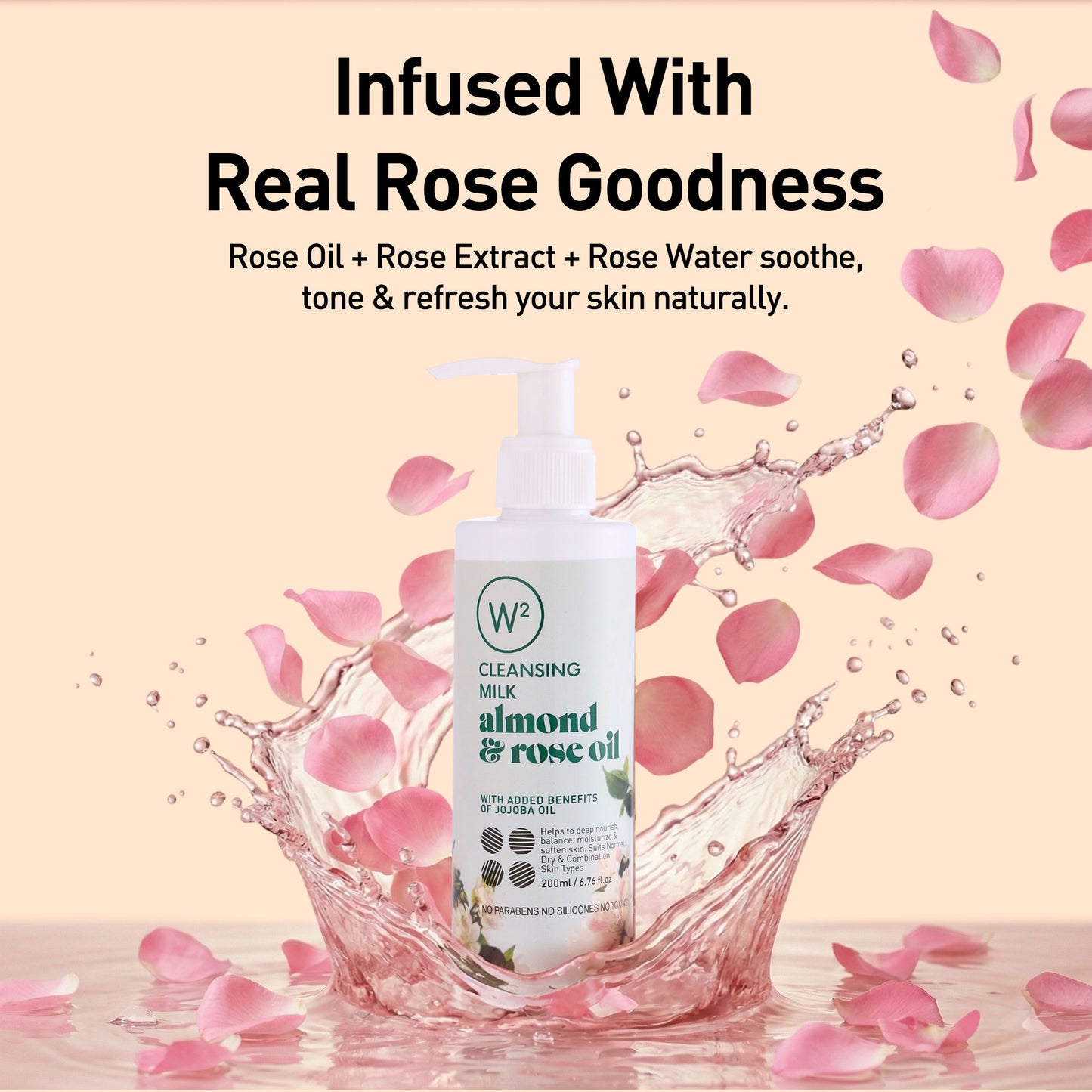 Almond & Rose Cleansing Milk