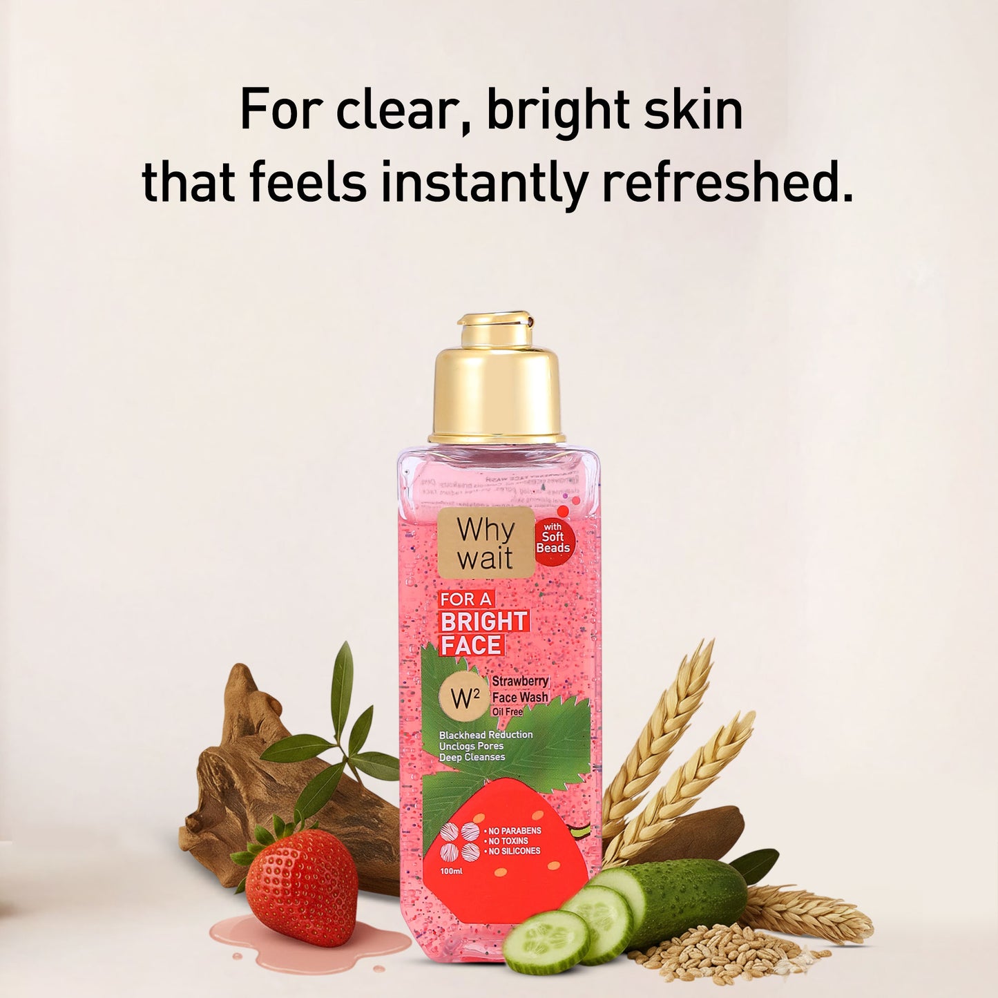 STRAWBERRY FACE WASH-100ml