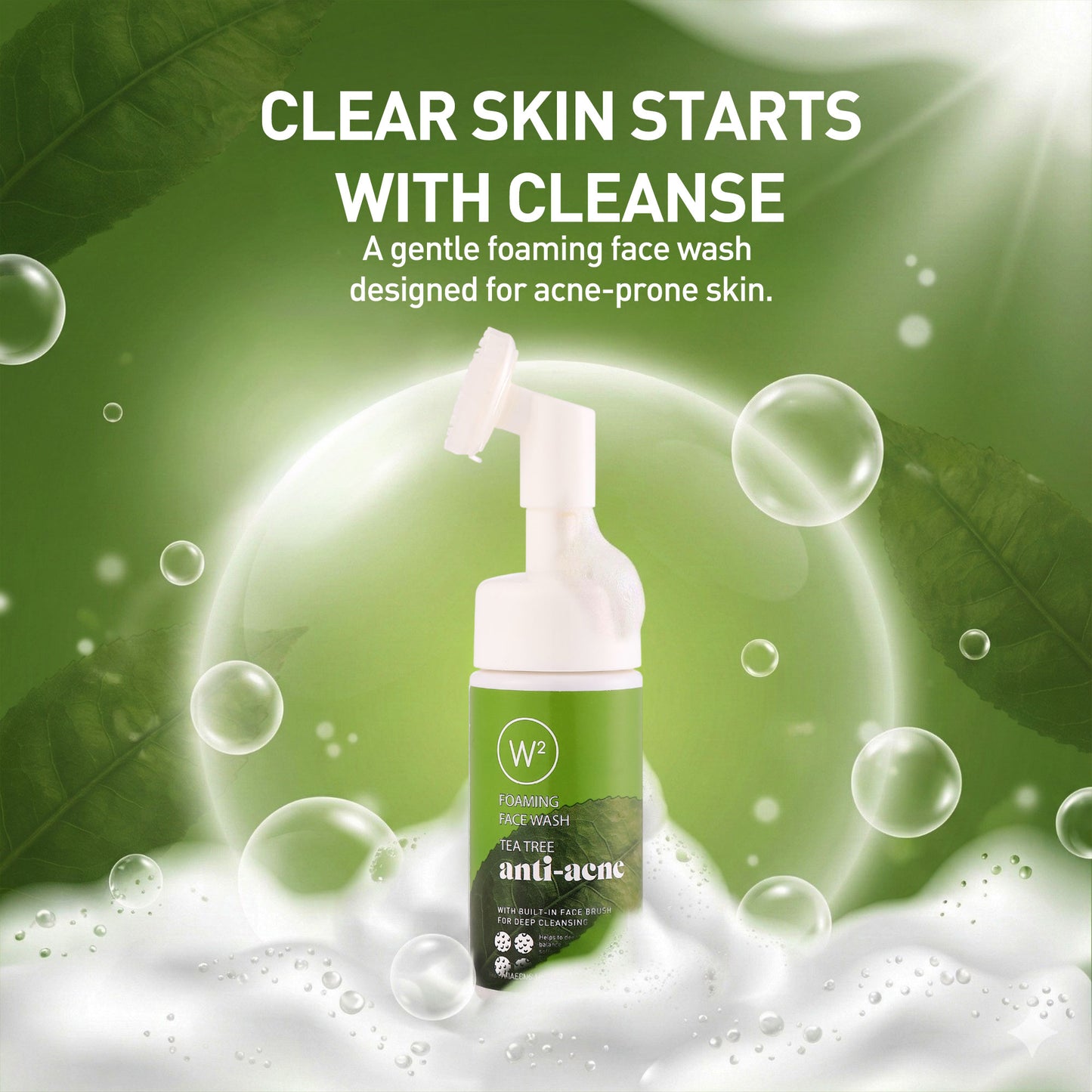 Tea Tree Foaming Face Wash