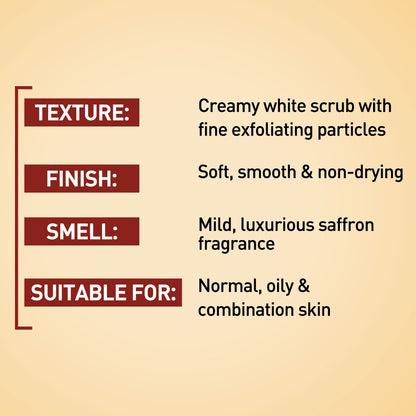 Saffron Face Scrub
