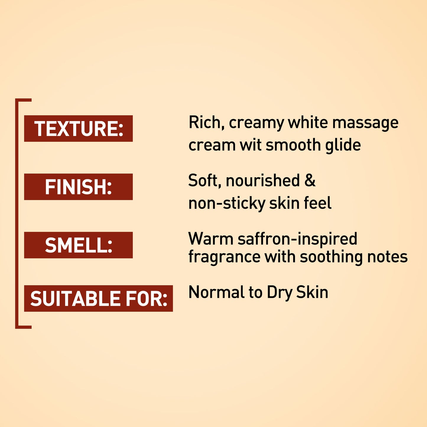 Saffron Massage Cream