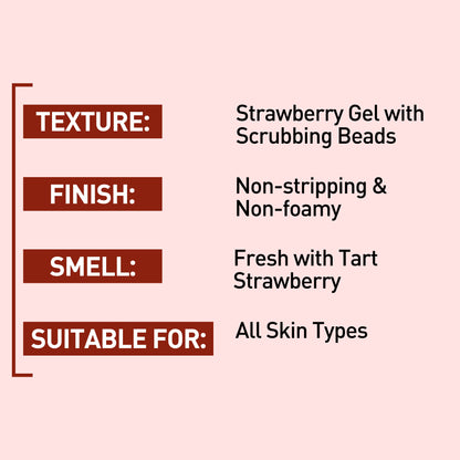 STRAWBERRY FACE WASH-100ml