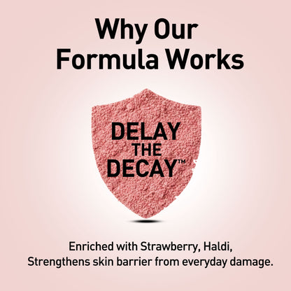 W2 strawberry Face wash-Black