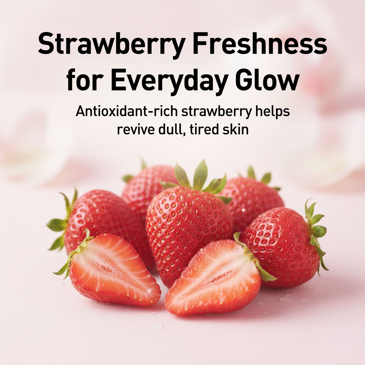 W2 strawberry Face wash-Black