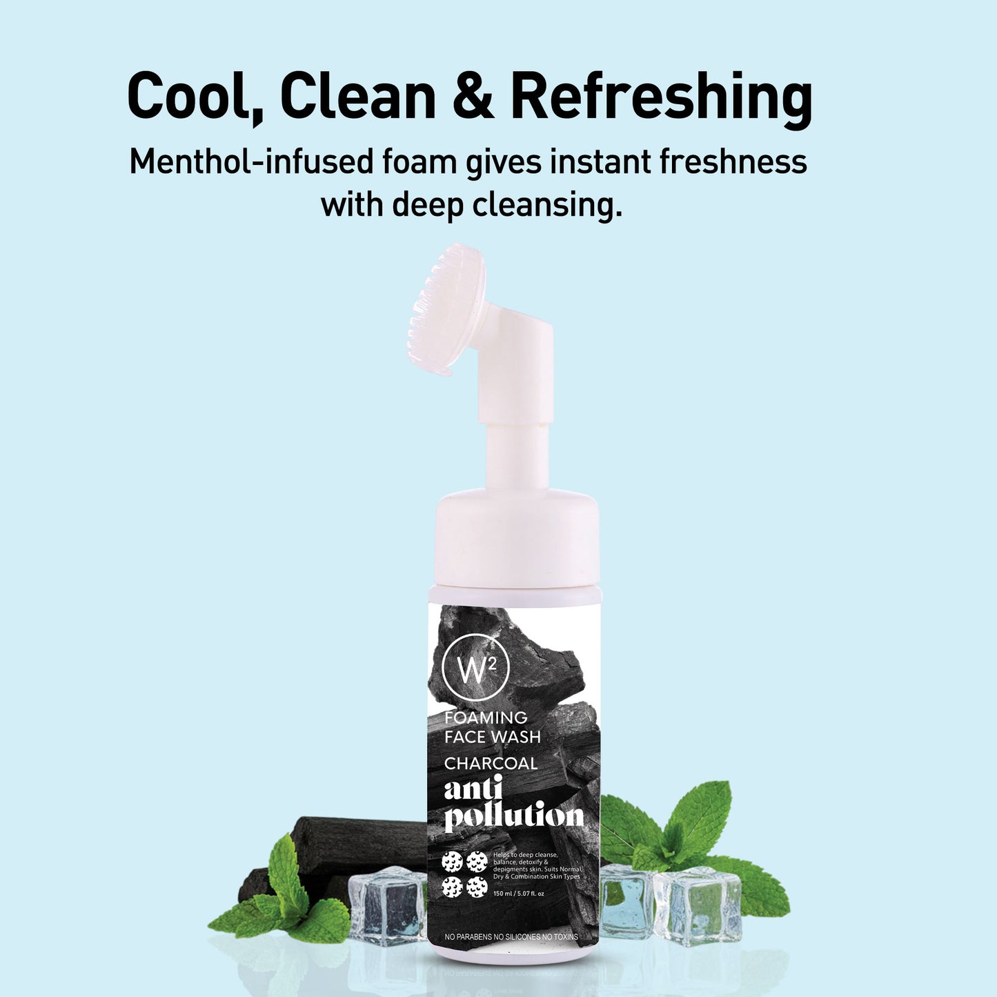Charcoal Foaming Face Wash