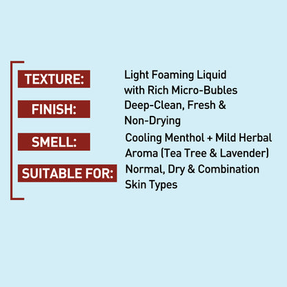 Charcoal Foaming Face Wash