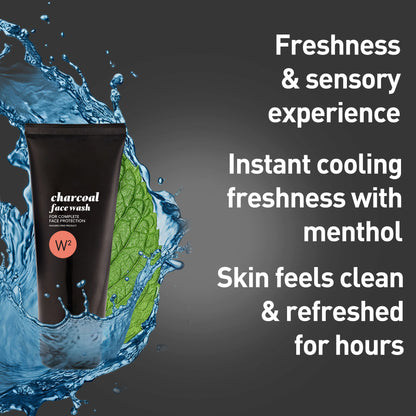 W2 Charcoal Face Wash