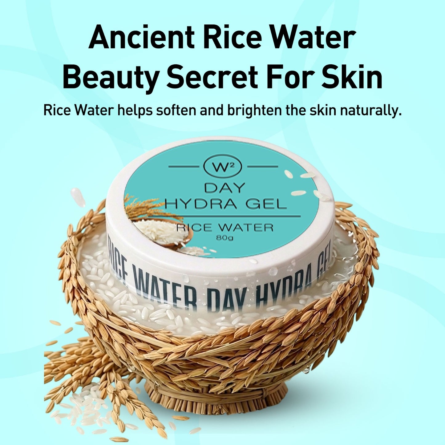 W2 Rice Water Day Hydra Gel- 80g