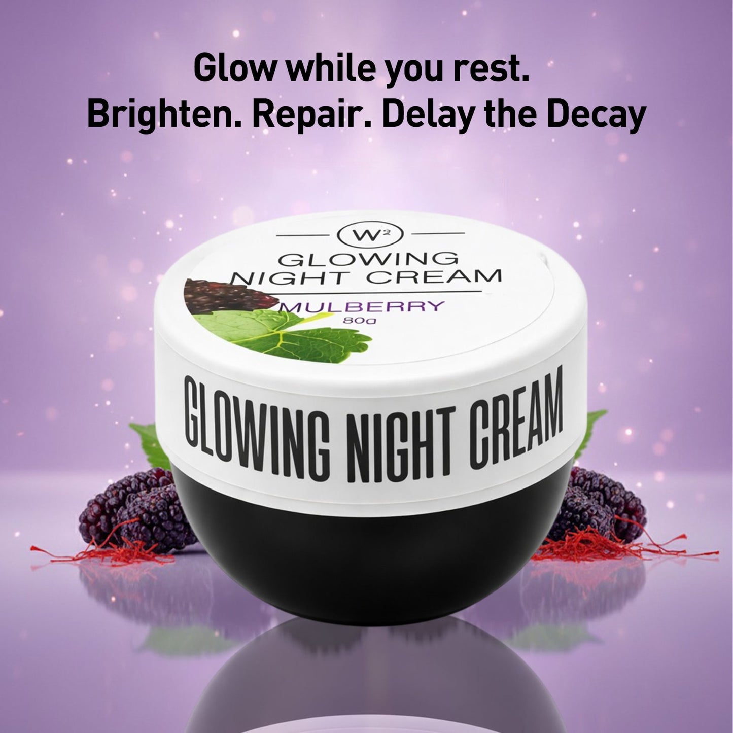 Glowing Night Cream - Mulberry