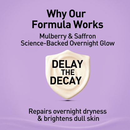 Glowing Night Cream - Mulberry