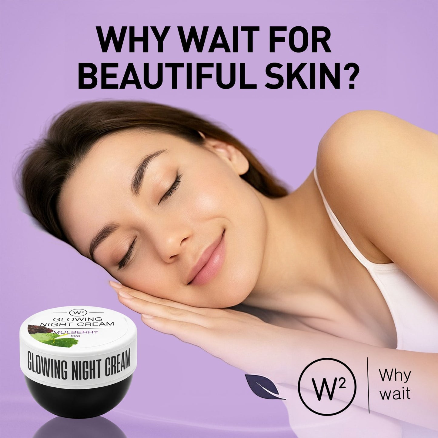 Glowing Night Cream - Mulberry