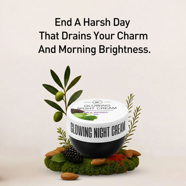 Glowing Night Cream - Mulberry