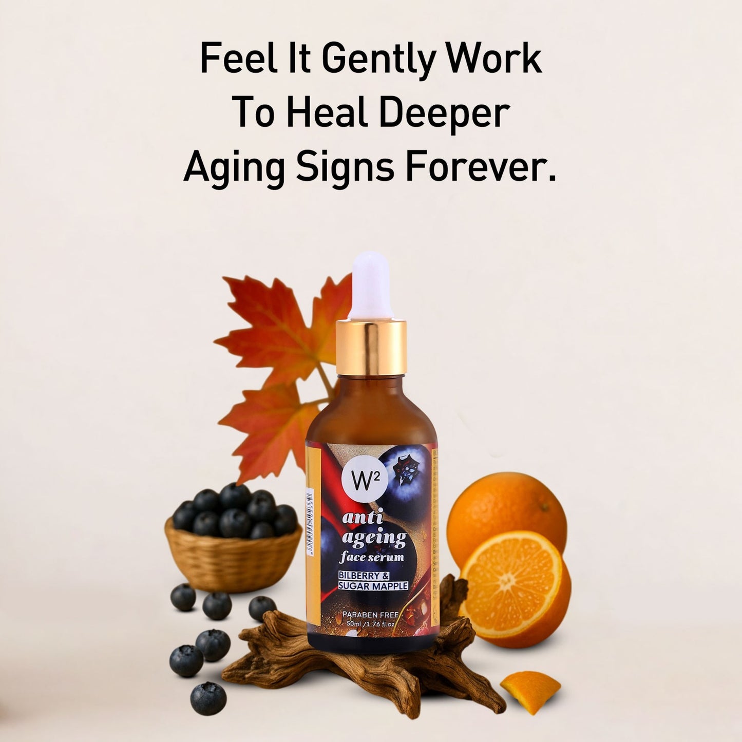 Anti Ageing & Anti Wrinkle Serum (Bilberry & Sugar Mapple)