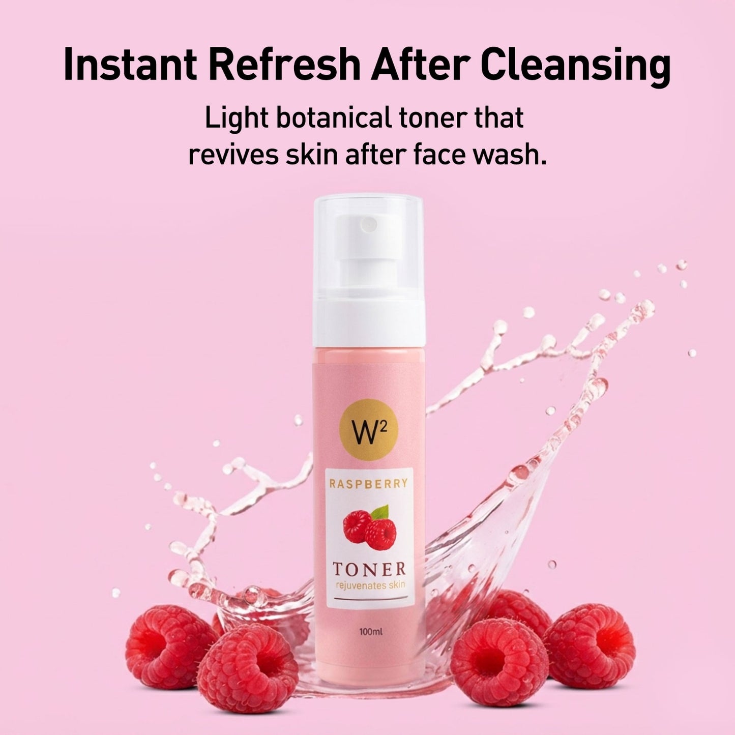 W2 Raspberry Skin Toner