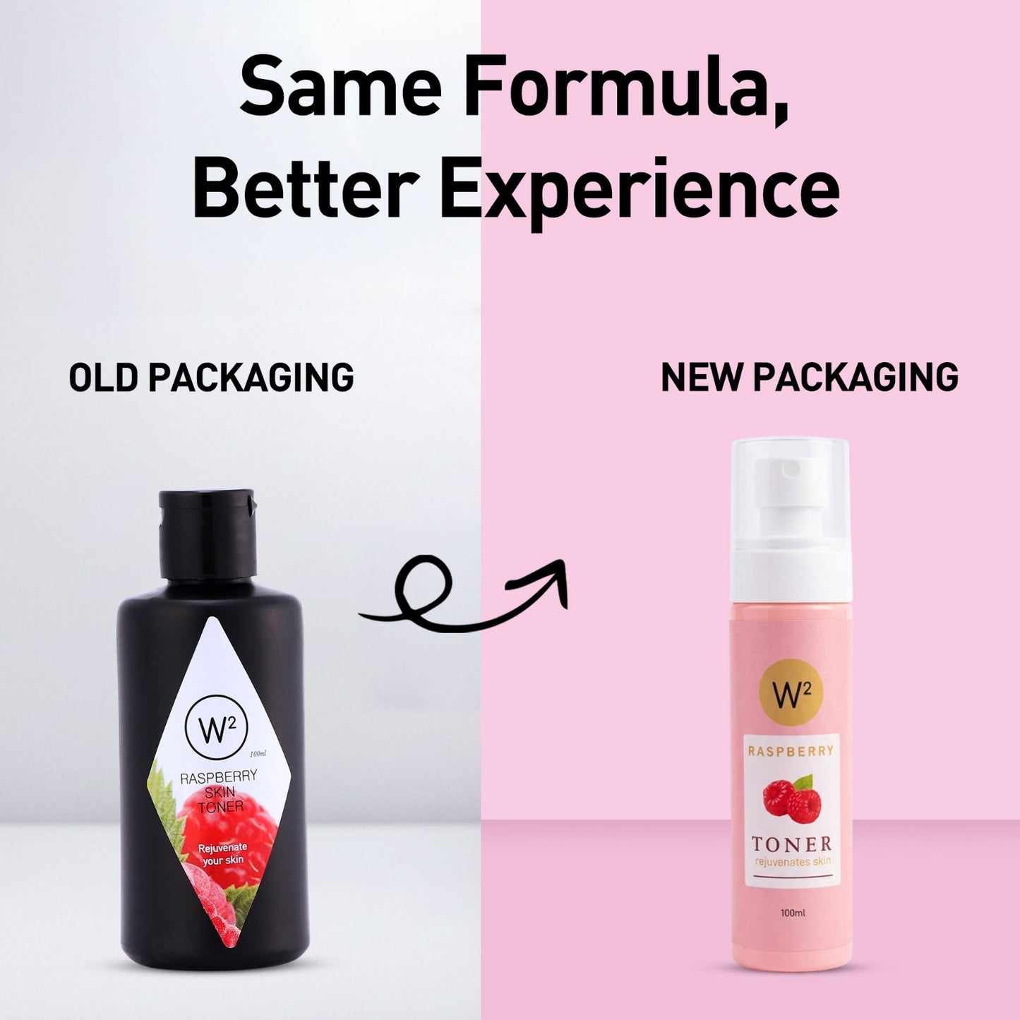 W2 Raspberry Skin Toner