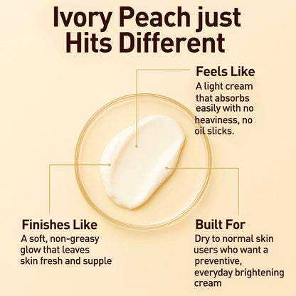 Ivory Peach Moisturizer