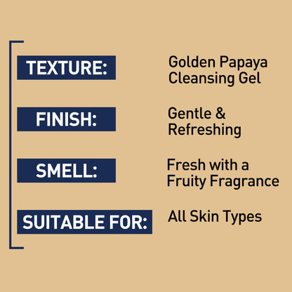 Papaya and Grape Seed Face Wash